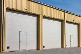 Промышленные секционные ворота DoorHan